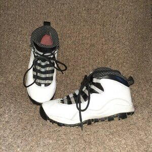 NIKE-AIR JORDAN-Retro X 10 Steel GS-Youth Size 5.5-Women's 7/7.5-Excellent